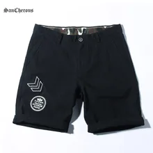 Плюс Размеры 3 цвета Повседневное Для мужчин Пляжные шорты, модные Дизайн хлопок Для мужчин Шорты для женщин Размеры 29-38