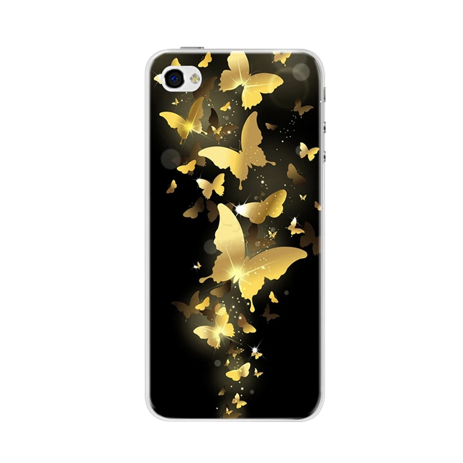 TPU Soft Covers For iPhone 4 Case Silicon for iPhone 4s Phone Case for Apple iPhone 4 4s Bumper Case Funda on iPhone4 Back Cover