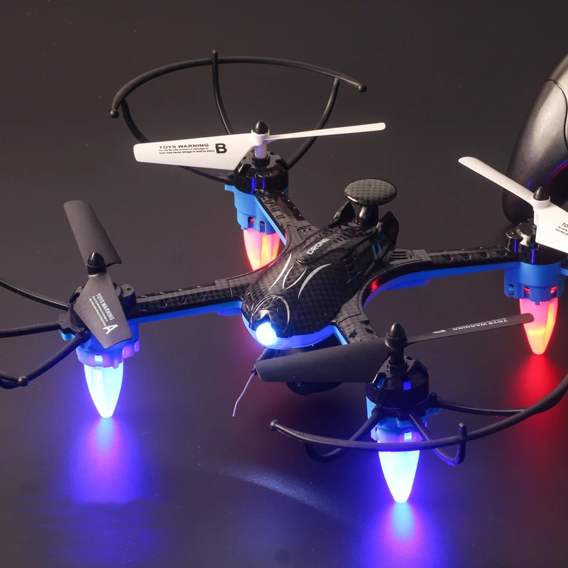 2 4 Ghz WIFI FPV RC вертолет граффити Дрон со светодиодными лампами Профессиональный
