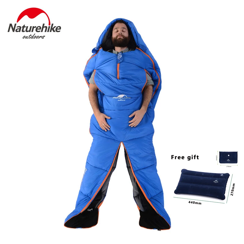 Naturehike Splicing Huamnoid Sleeping Bag Two Specificaitons Four