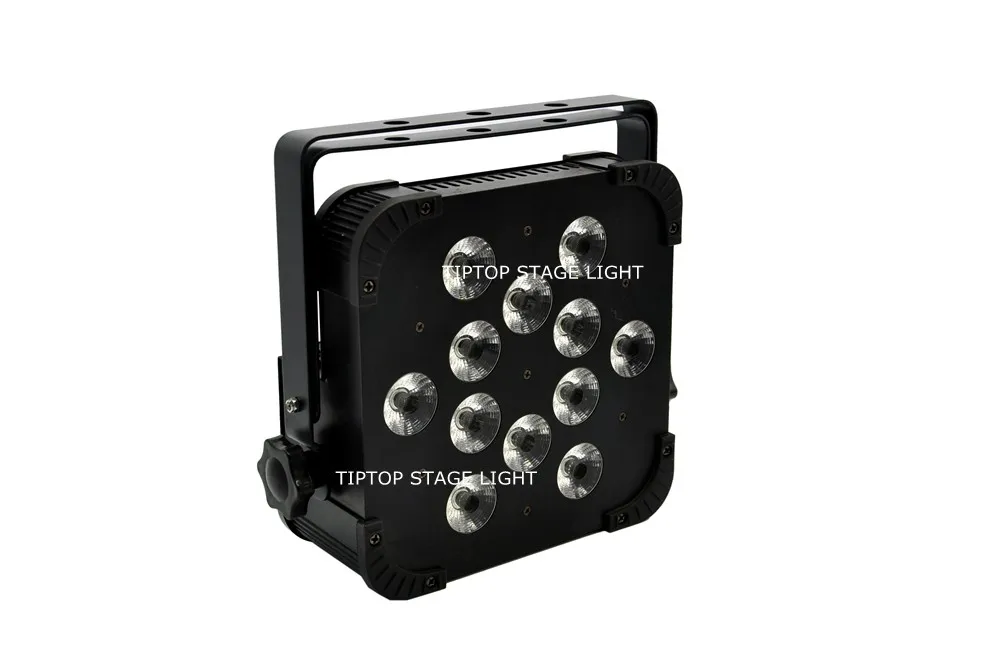 20 Pack 12x15 W RGBWA один Цвет свет этапа Slim LED PAR Банки 5/9 Каналы DMX 512 Control CE ROHS Железный корпус TP-G3045-5IN1