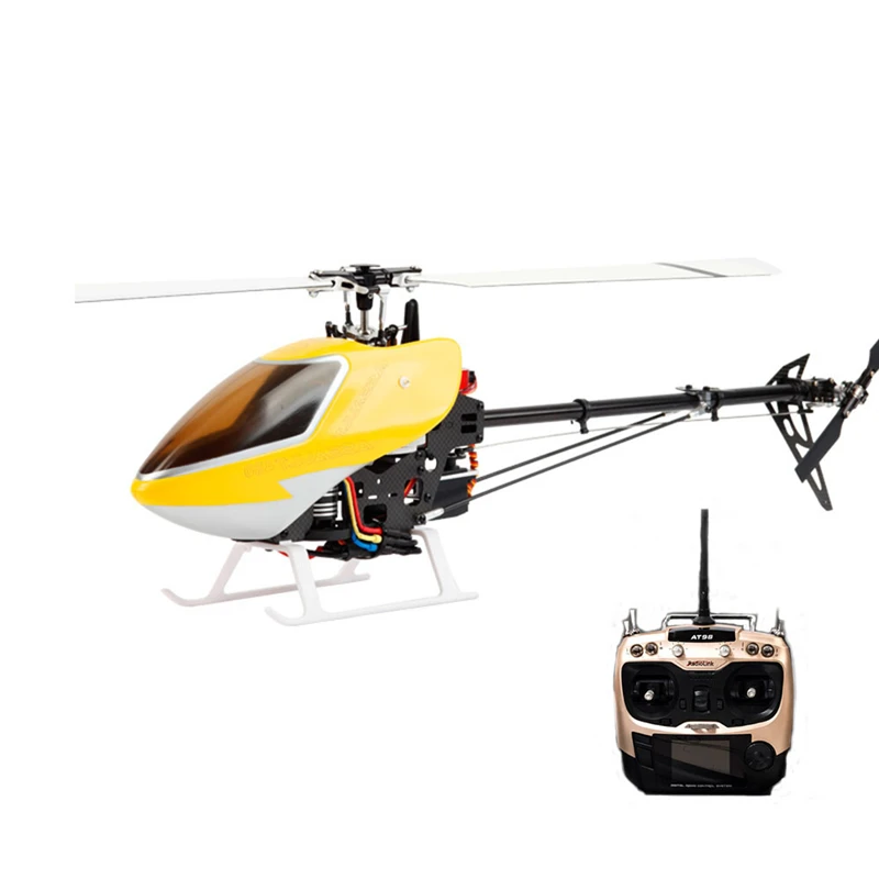 

New Arrivals JCZK 450 DFC 6CH 3D Flying 2.4G 9CH Transmitter Extra Long Distance Flybarless RC Helicopter RTF