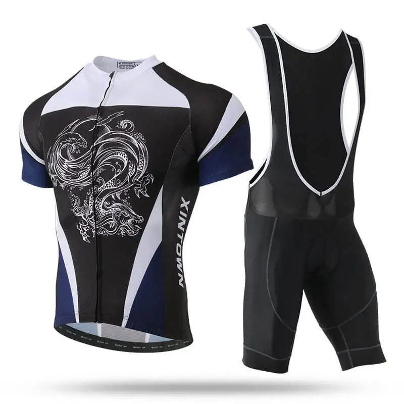 

XINTOWN Cycling Running Jersey Bib Shorts Sets Men mtb Bicycle Clothing Suits Summer Male Ropa Ciclismo Cycling Shirts Clothes