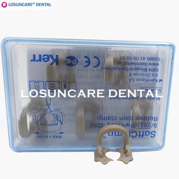

Dental Soft Clamp Universal Rubber Dam Sundries Molar Teeth Polymer Kerr 5pcs per set