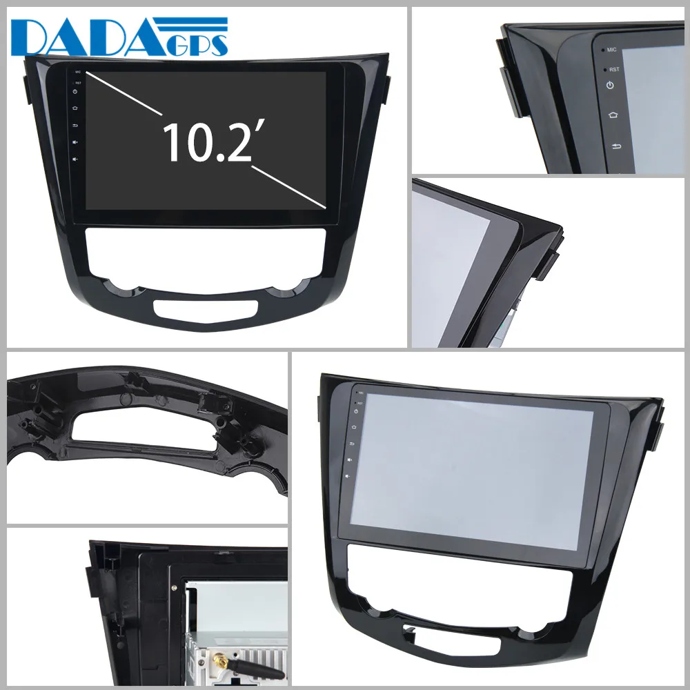 Perfect 10.2"Android 9.0 4+32 GB Car Multimedia Radio player No dvd player For Nissan X-trail/Qashqai 2013-2019 GPS map Navigation px5 11