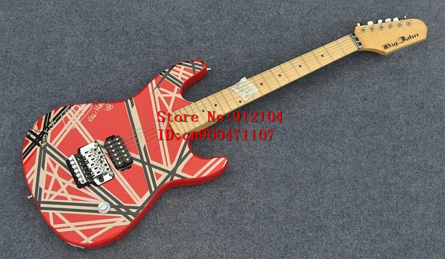 free shipping new Big John double wave electric guitar with basswood