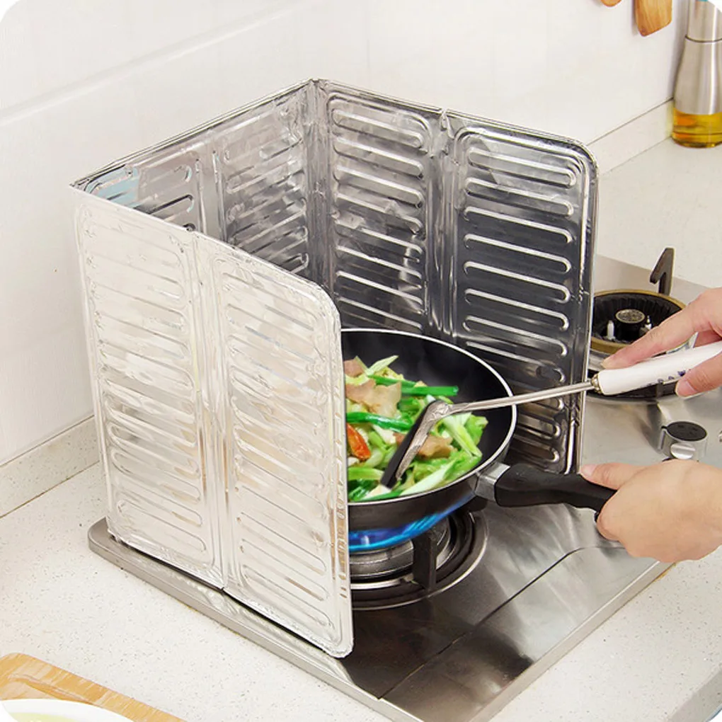 Приготовление пищи Жарка для кухни защита от брызг масла газовая плита удаление
