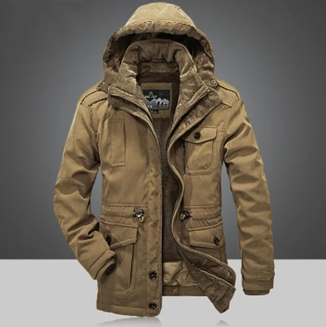 Зимняя куртка, Мужская парка, теплая, водонепроницаемая, большой размер,, толстая, мужская, тяжелая шерсть, 2 в 1, пальто, высокое качество, флис, с хлопковой подкладкой - Цвет: 3
