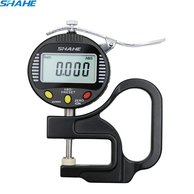 0.001mm Digital display Micron thickness gauge thickness meter leather thickness gauge 0.001 mm