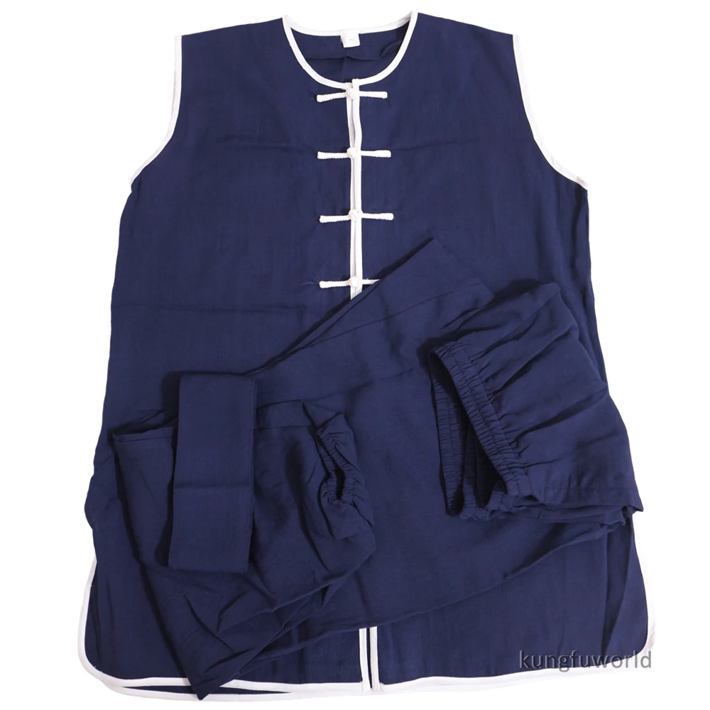 Custom Make Sleeveless Nanquan Uniform Tai chi Suit Martial arts Wushu