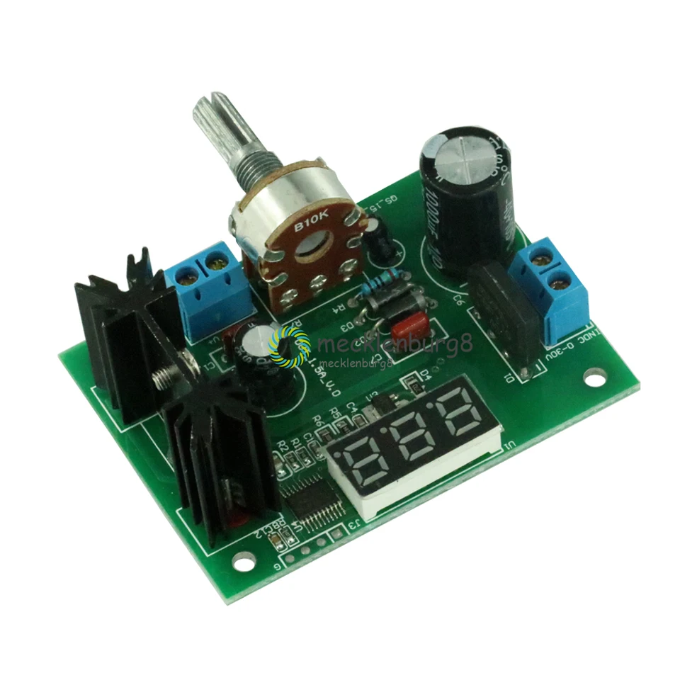 5 Convertitori DC-DC LM317 Regolabili | Input 4.2-40V A Output 1.2-37V, 1.5A