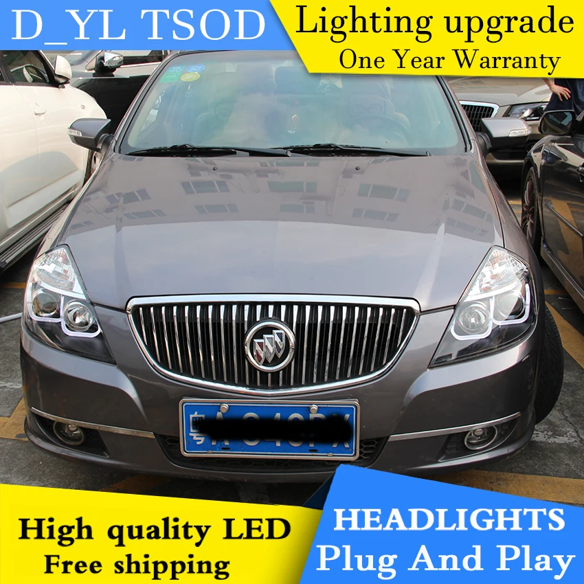 Автоматическое освещение Стиль светодиодный налобный фонарь для Buick Excelle фары 2008