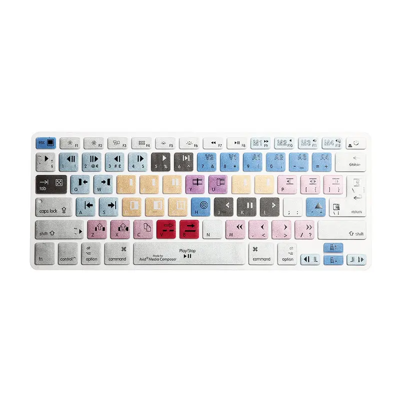 Чехол для клавиатуры Avid Media commoder короткий чехол с принтом MacBook Air Pro Retina 13 15 17 дюймов
