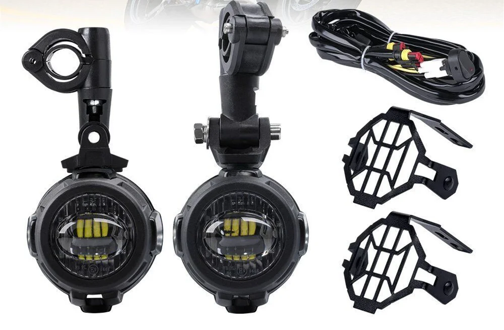 1 2pcs Spot LED Auxiliary bgFog Light Safety Driving Lamp Motorcycle for BMW R1200GS dc.jp1g.jp1g_14_