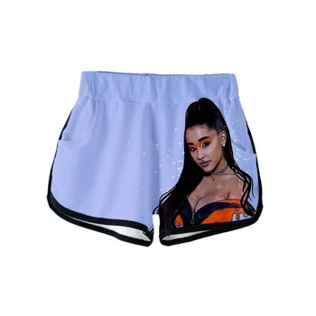 

Ariana Grande 3D Printed Hot Sale Women Shorts Fashion Streetwear Shorts 2019 New Arrival Girls Casual Summer Wear