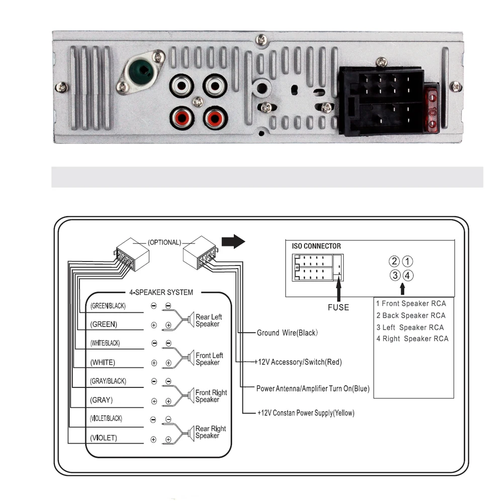 LaBo 1Din In-Dash автомобильный Радио Bluetooth стерео плеер Handsfree AUX-IN USB/SD карты mp3-плеер 12 в автомобильный аудио fm-радио автомобиль-Стайлинг