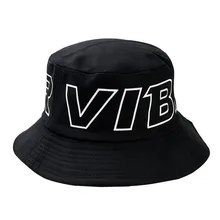 Летняя уличная Рыбацкая шляпа унисекс с буквенным принтом модная кепка с защитой от солнца