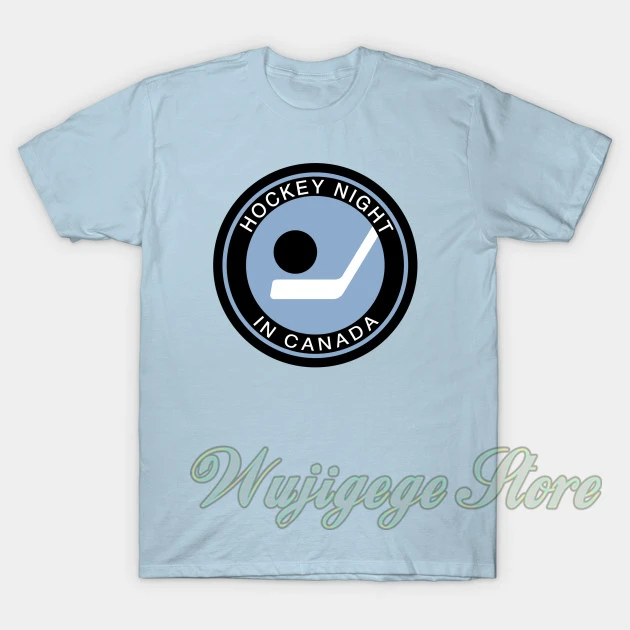 

Summer Hockey Night in Canada bootleg men T-Shirt women cotton t shirt Short Sleeve funny printed tshirts