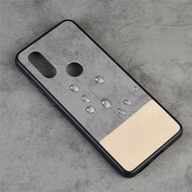 Джинсовый чехол в полоску для Motorola One Vision xt1970чехол высокого качества PU+ PC+ чехол из ТПУ для одного видения задняя крышка