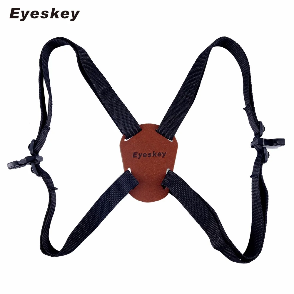 

X-Shaped Harness Strap Adjustable Binoculars Carrier Elastic Durable Shoulder Straps Optics Accessories For Binocular / Camera