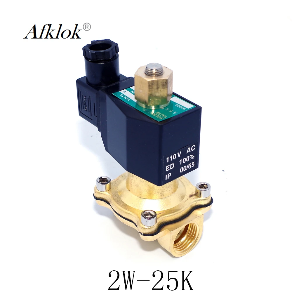 Válvula solenoide eléctrica normalmente abierta de latón de primera ca Válvula solenoide eléctrica normalmente abierta de latón de primera ca