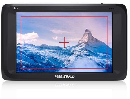 S450-M полевой монитор Feelworld 4,5 дюймов 4K Full HD 1280x800 ips экран 3g SDI HDMI камера внешний дисплей ЖК-монитор