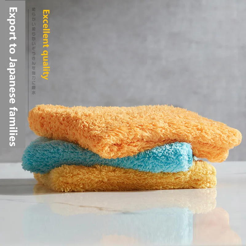 Kitchen Towel Microfiber Dish Cloths Cleaning Cloth Microfiber Towel Microfiber Wash Towel Dish Cleaning Cloth Microfiber Dish Cloth Towel Cleaning Cloth Dish Cloth 3/4PCS Plush Microfiber cloth household cleaning cloth kitchen towels