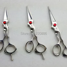 5/5. 5/6 дюймов JINRUN Высококачественные Профессиональные Парикмахерские ножницы для стрижки волос 7009# 9CR 1 шт