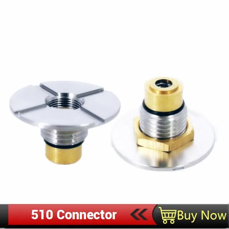 

Veeape Electronic Cigarette 510 Connector Spring Terminal Connector Loaded for DIY Mod 510 Spring Connector For Battery Box Mod