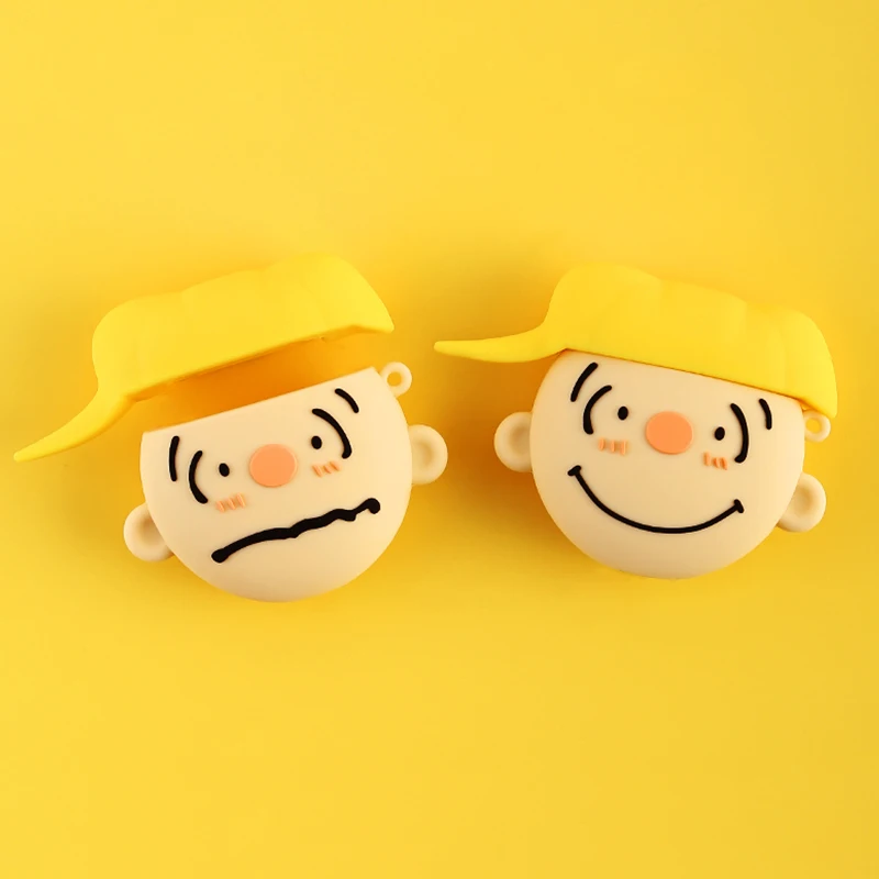 

Cute 3D Cartoon Silicone Case for Apple Airpods Case Accessories Bluetooth Earphones Protective Cover Headphones Headset Box Bag