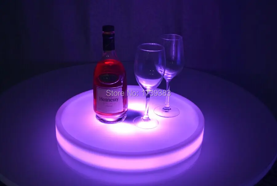 Waterproof font b LED b font font b Light b font Up Cocktail Tray Multi Colors