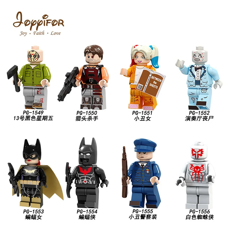 

Joyyifor Imperial Army Building Blocks Compatible with Legoingly Original brand the dead pool hunter harley batwomen batman