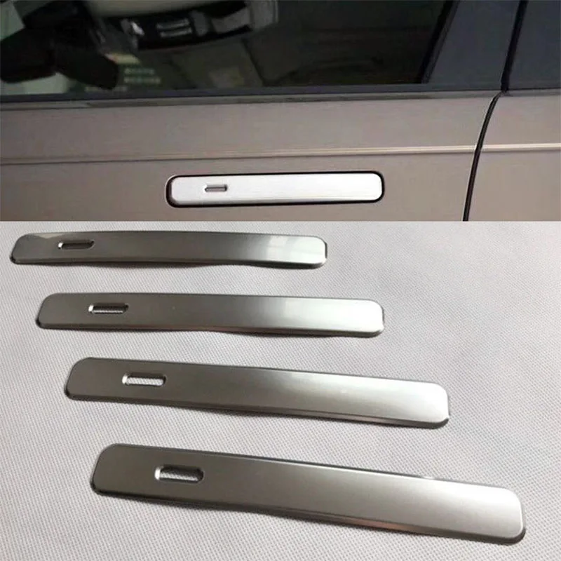 Auto New Stainless Car Stying Door Handle Cover Trim Decorative Sticker ...