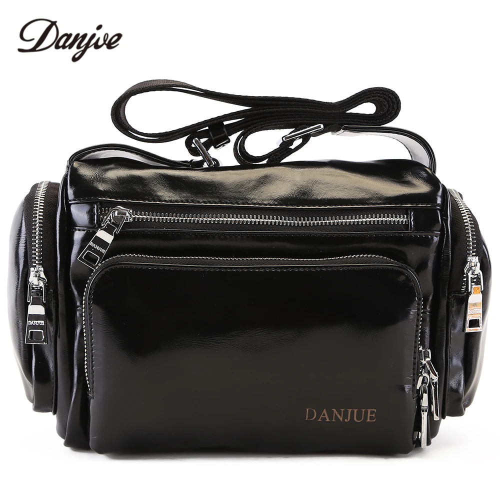 

DANJUE Men Business Messenger Bag High Quality Male Travel Bag Genuine Leather Daily Bag Oil Wax Two Size Shoulder Bag Male