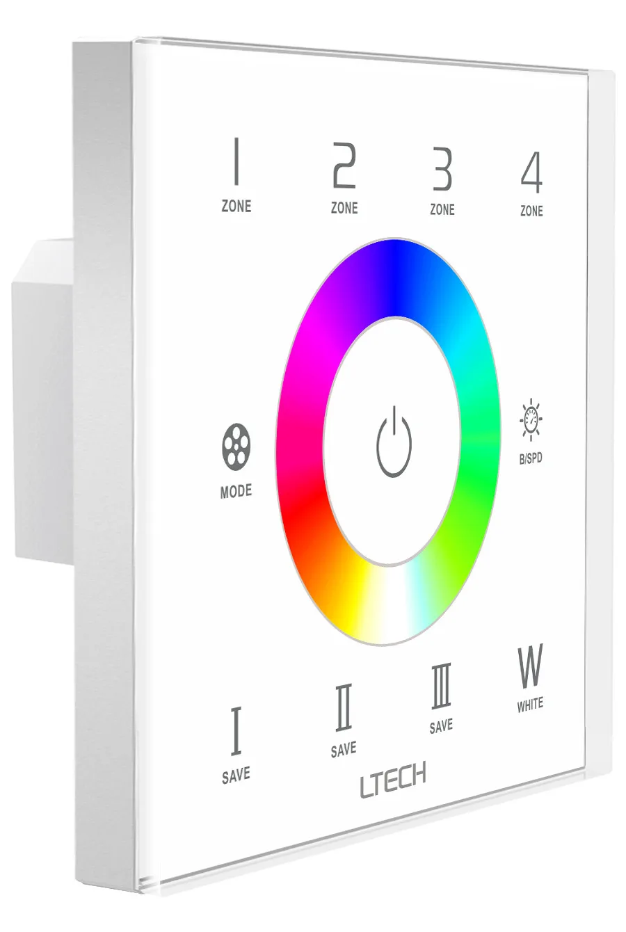 EX8S; LED RGBW touch panel;RF wireless sync/zone control