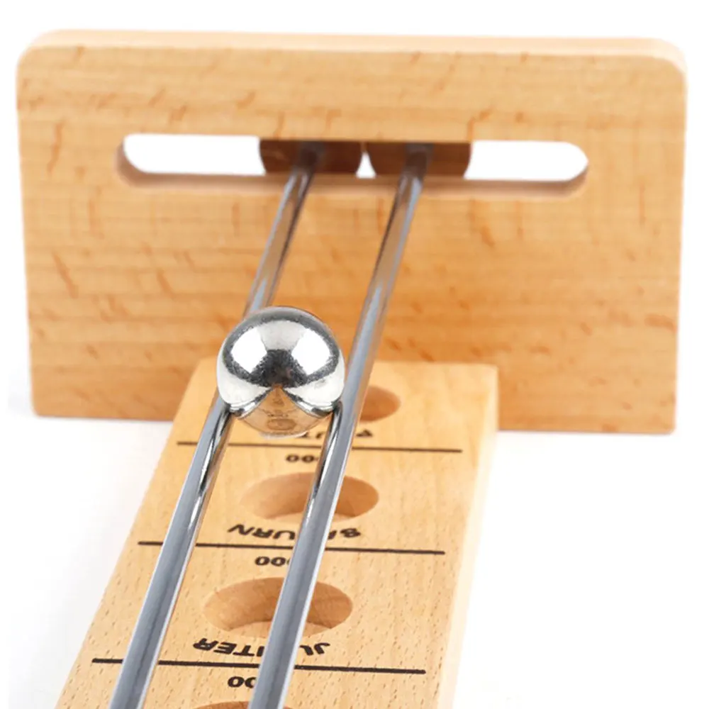 Leg Vise Ball Solar System Toy Wooden Decor Practice Hobby Board Game Safe Material Diy Gift Interesting