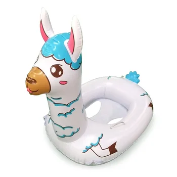 

Cartoon Kids Swimming Ring Pool Inflatable Pool Seat Swimming Ring Pool Party Swimming Circle for Kids 1pc