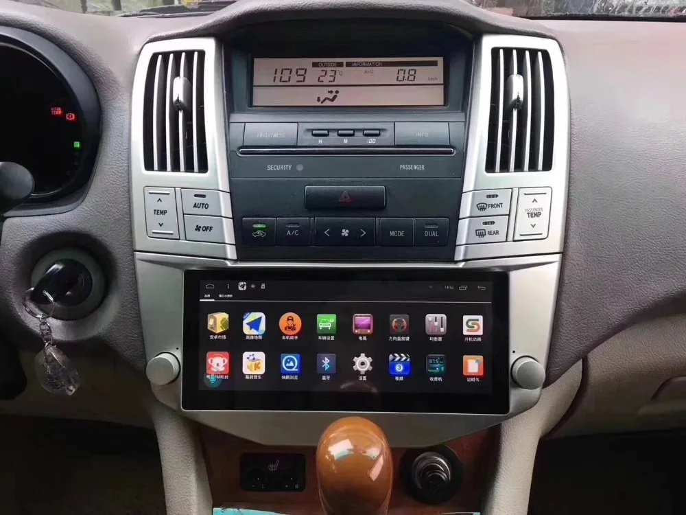 Sale 8.8" Android Autoradio Car Radio Audio Sat Nav Head Unit for Lexus RX RX300 RX330 RX350 400H 2003 2004 2005 2006 2007 2008 2009 1