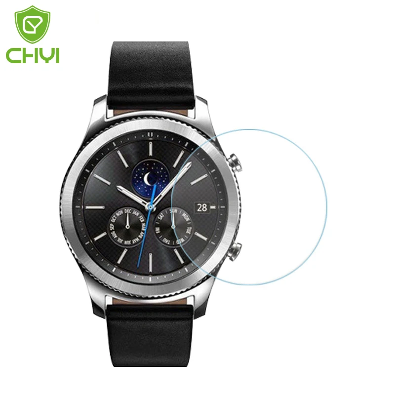 bilder für 10 stücke Erstklassiger Ausgeglichenes Glas Film Für Samsung Getriebe S3 S2 Klassische Uhr explosionsgeschützte Displayschutzfolie mit Werkzeuge in box bilder für 10 stücke Erstklassiger Ausgeglichenes Glas Film Für Samsung Getriebe S3 S2 Klassische Uhr explosionsgeschützte Displayschutzfolie mit Werkzeuge in box
