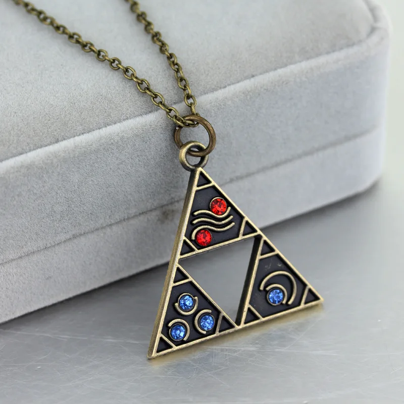 Buy Anime Game Jewelry The Legend of Zelda Triforce