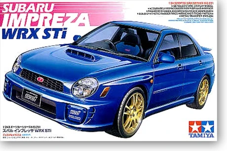 Модель гоночного автомобиля SUBARU IMPREZA WRX STI 1/24 года (24231)|car model|model car 1/24car sub |