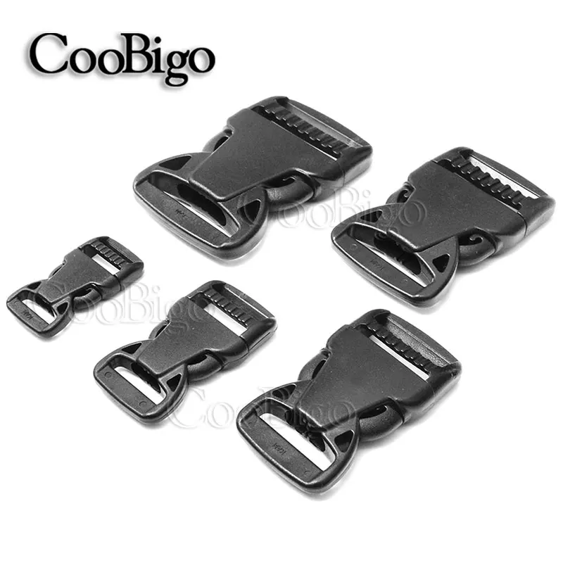 

1pcs Plastic 5/8" 3/4" 1" 1-1/4" 1-1/2" Webbing Side Release Lobster Buckle Outdoor Tactical Hiking Backpack Strap Bag Kit Parts