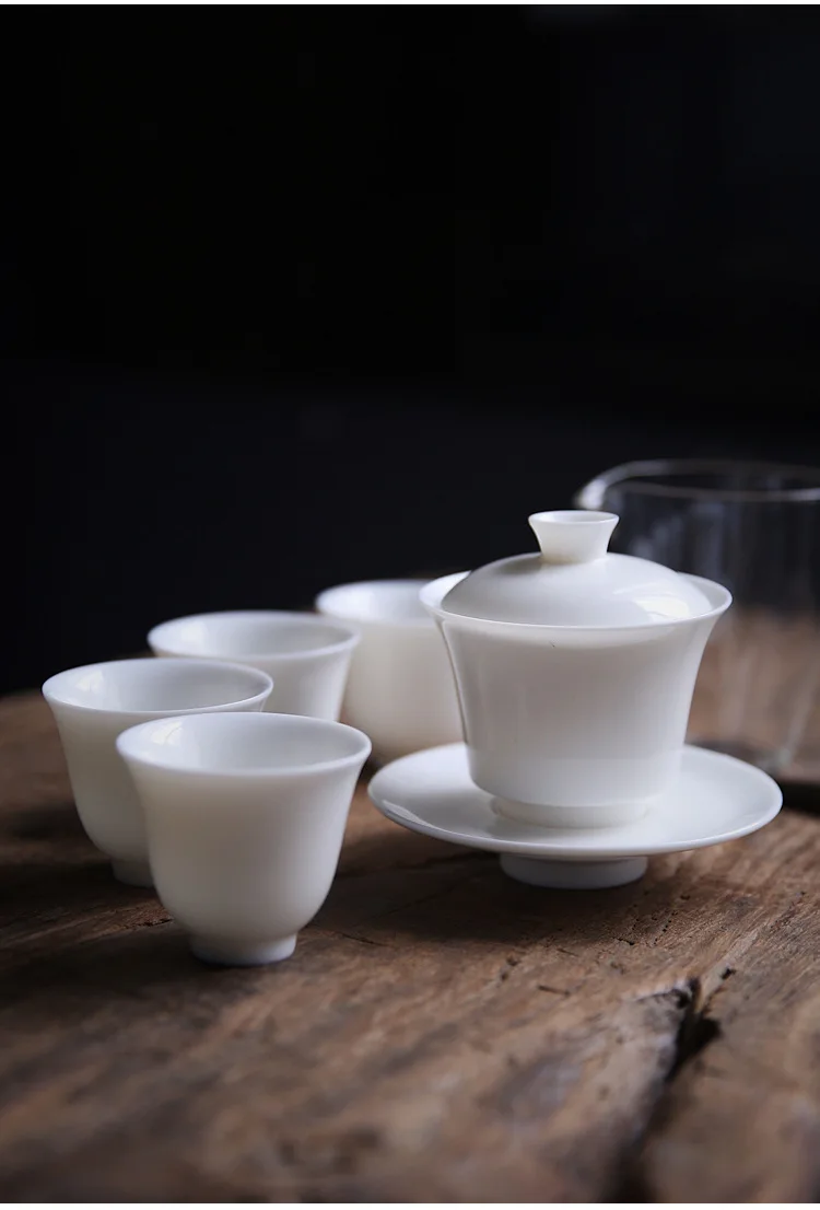 TANGPIN Цзиндэчжэнь керамический гайвань ручной работы чайник фарфор китайский чайный набор кунг-фу 125 мл