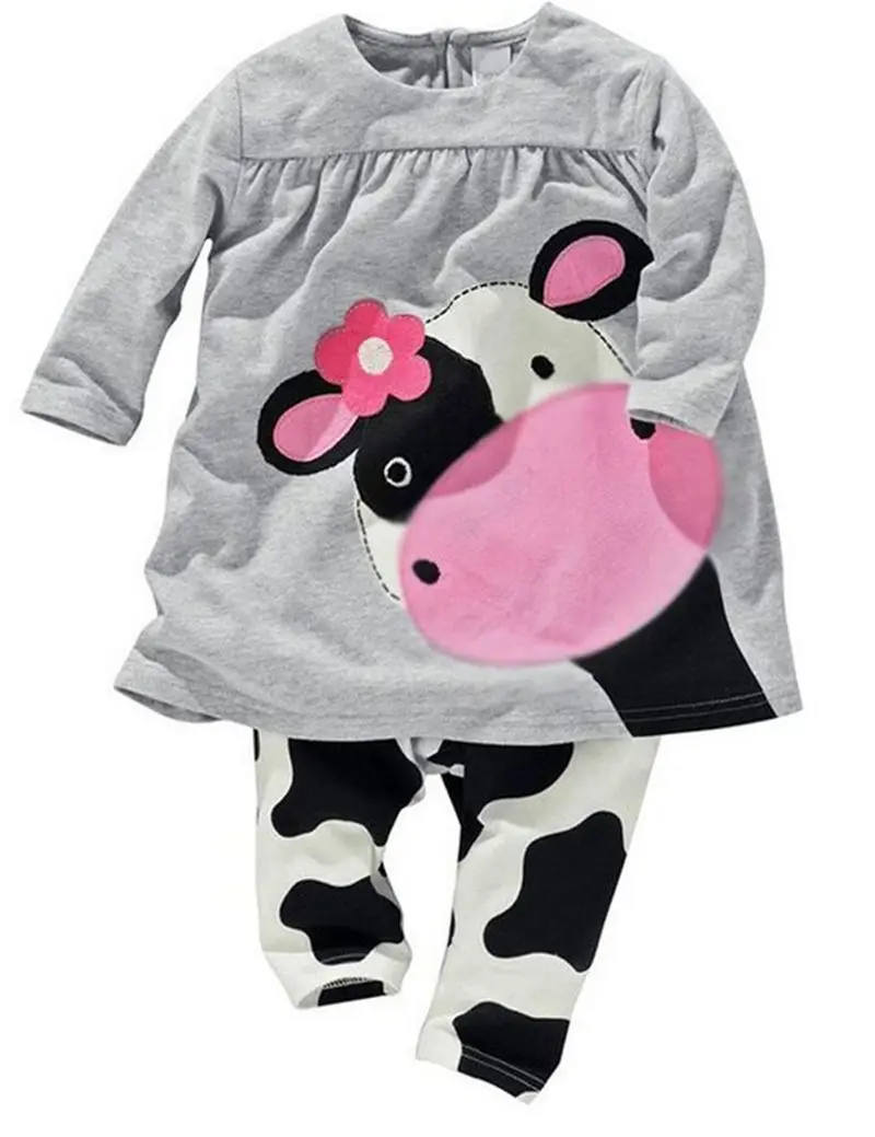 

Newest Children Pajamas Set Kids Baby Girl Boys Cartoon Casual Pijamas Kids Pyjamas Sleepwear Nightgown Long sleeve set P91