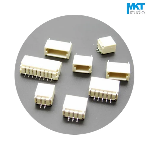 100 шт. горизонтальный SMD SH1.0 шаг 1 0 мм штыревой разъем образец пластины 2P 3P 4P 5P 6P 7P 8P