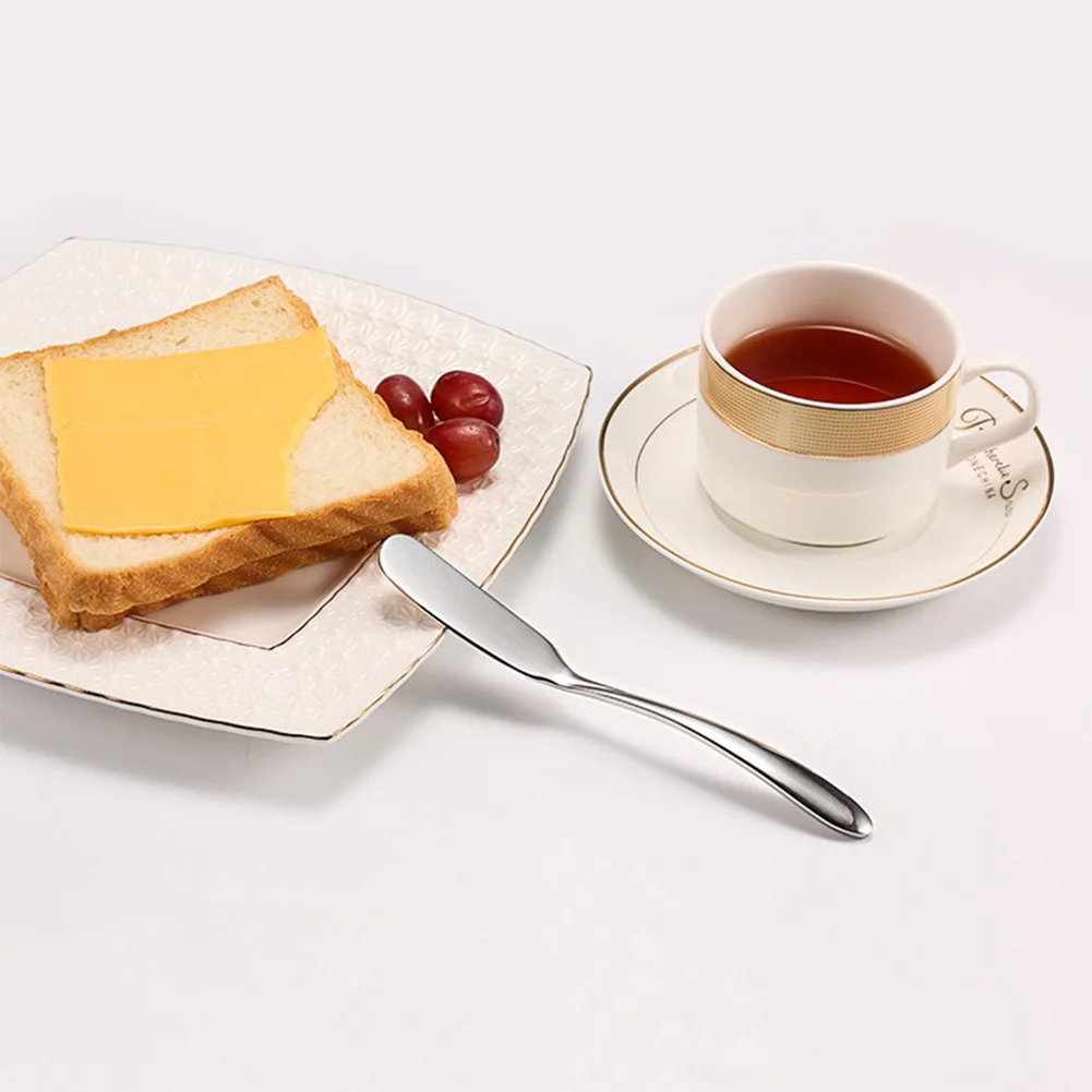 Западные столовые приборы для завтрака хлеба в виде тоста, торта лопатка из нержавеющей стали нож для масла и сыра десертное варенье крем-скраб разбрасыватель удобрений