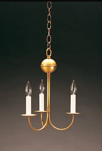 

American style copper lamp pendant light aisle lights home lighting villa lamp 3