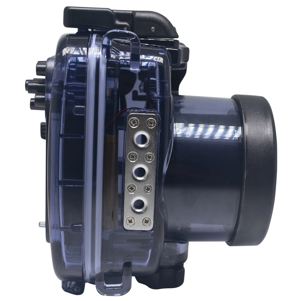 Увеличением фокусного расстояния Mcoplus 40 м 130ft Дайвинг Камера Водонепроницаемый сумка чехол для корпуса для sony RX100 RX100M2 RX100M3 RX100M4 RX100M5 Камера