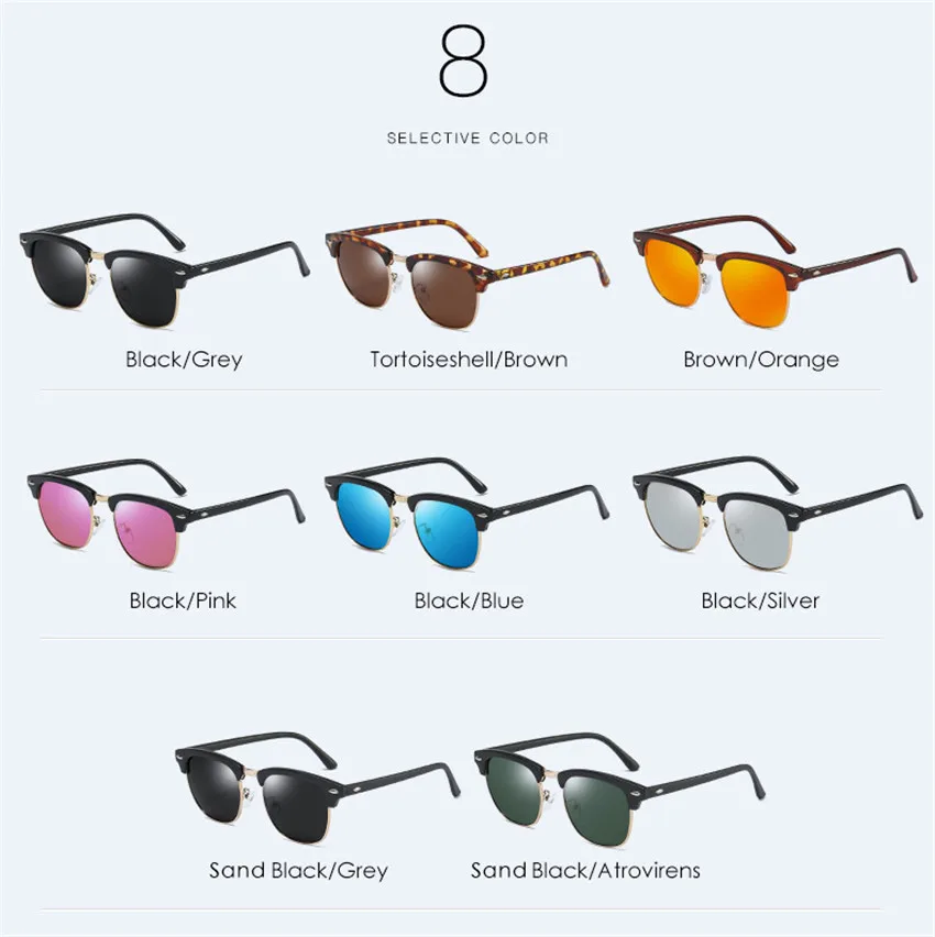 Солнцезащитные очки Для Мужчин Поляризованные Очки Uv400 оттенков для Для женщин Винтаж солнцезащитные очки для вождения, мужские ретро кошачий глаз Леди Высокое качество Полар-флиса