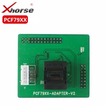 Adaptador xhorse pcf79xx para vvdi prog, programador para ler e escrever pcf79xx transponder pcf7922/41/45/52/53/61